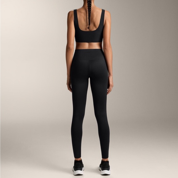 NEW Women's Black High-Waisted Leggings - Picture 3 of 16